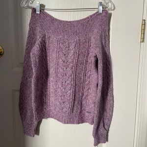 Abercrombie & Fitch Off the shoulder sweater